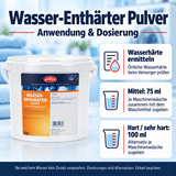 EILFIX WASSERENTHÄRTER Pulver – Kalkschutz für Waschmaschine und Wäsche
