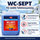 EILFIX WC-SEPT Toilettenflüssigkeit für Campingtoiletten