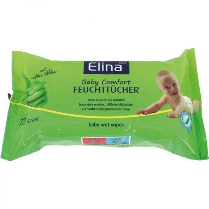 Feuchttücher mit Kamille und Aloe Vera – sanft zur Babyhaut (72 Stück)