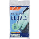 ENA Multipurpose Haushaltshandschuhe, grün 1 Karton (12 Packungen), 12 Paar, 144 Paar, M