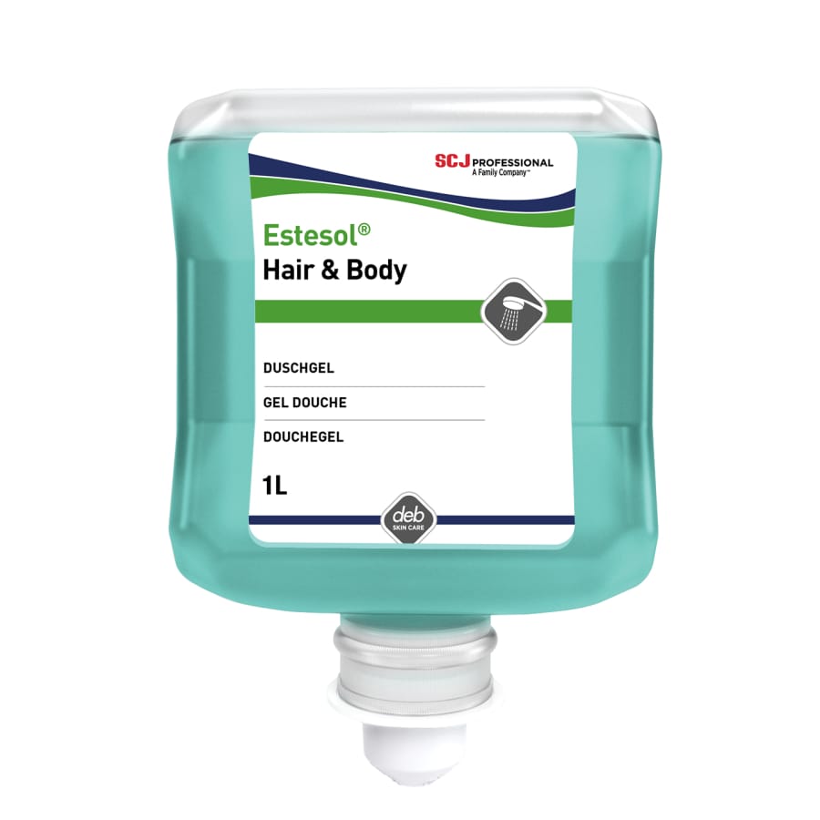 Estesol® HAIR + BODY Duschgel 1000 ml Kartusche (Karton, 6 Stück)