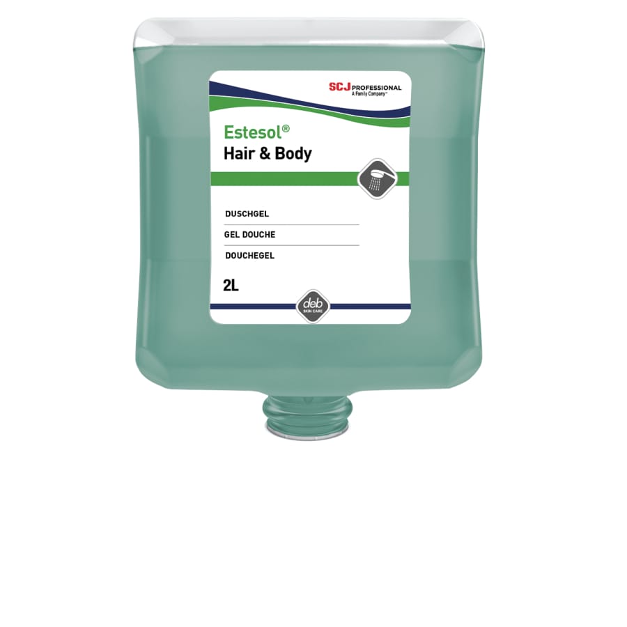 Estesol® HAIR + BODY Duschgel 2000 ml Kartusche (Karton, 4 Stück)