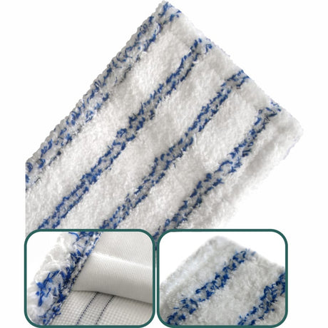 EXCELLENT SOFT Moppbezug, blau-weiß 50 cm