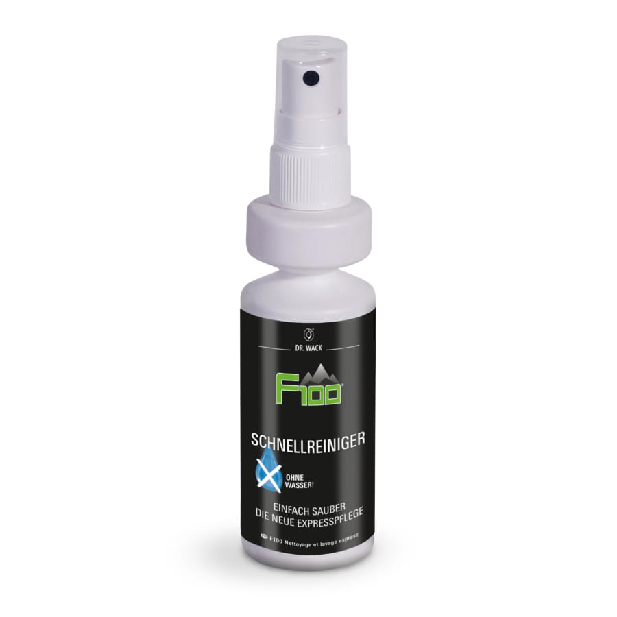 F100 Schnellreiniger für Fahrräder 100 ml Flasche