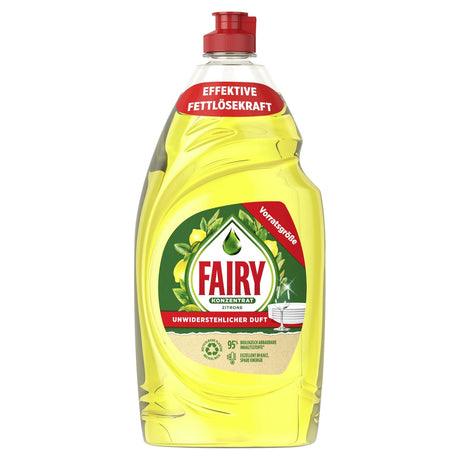 FAIRY Ultra Konzentrat Handspülmittel, Zitrone 1 Karton (8 Flaschen × 900 ml)