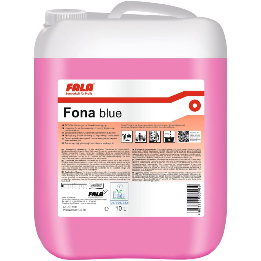 FALA Fona blue Sanitärreiniger 10 Liter Kanister