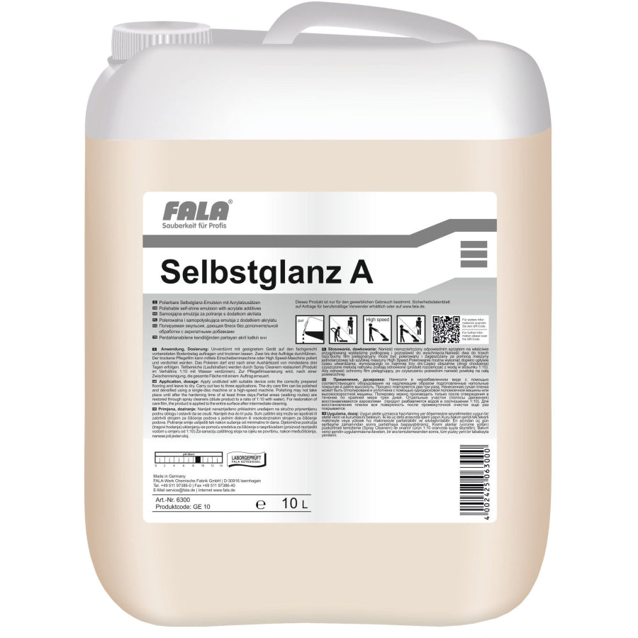 FALA Selbstglanz A Selbstglanz-Emulsion 10 Liter Kanister