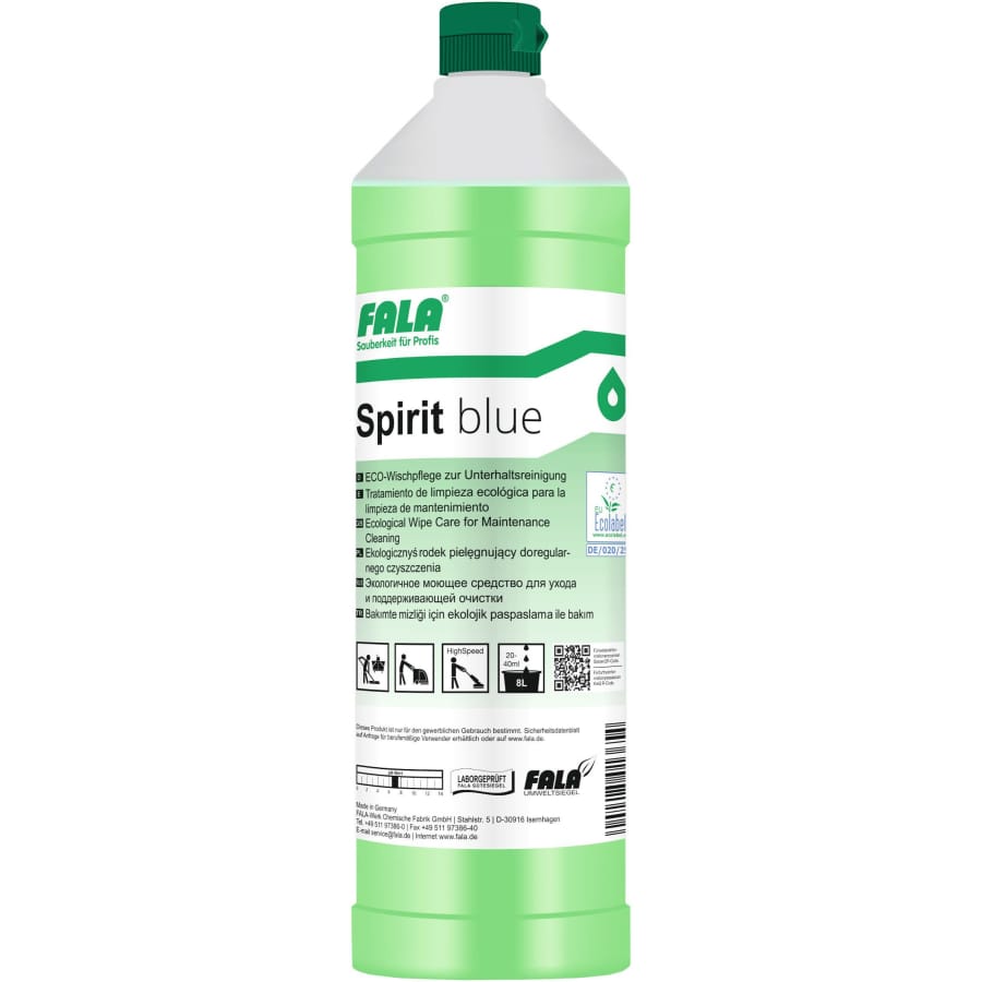 FALA Spirit blue Wischpflege 1 Liter Flasche