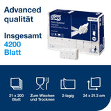 Tork Xpress Multifold Papierhandtücher Interfold schnellauflösend Händehygiene
