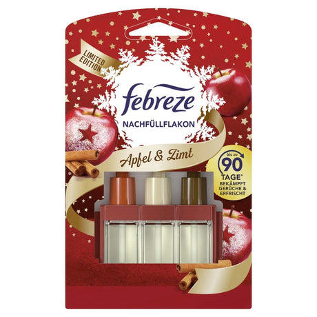 Febreze 3Volution Duftstecker Nachfüllflakon, Apfel-Zimt