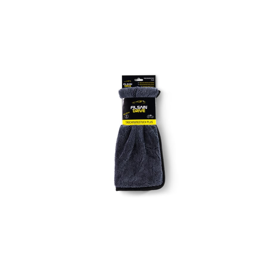 Filsain Drive Mikrofasertuch Plus, grau, 60 x 40 cm