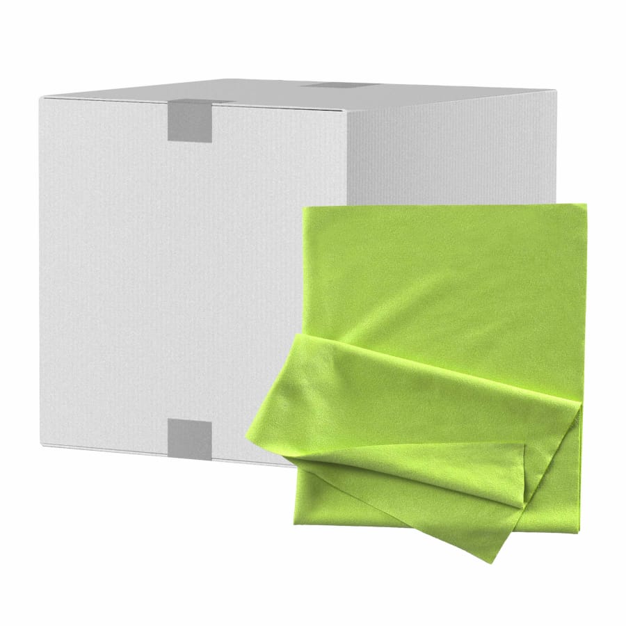 Filsain Mikrofasertuch ELEGANCE, Premium Matrixfaser 1 Karton = 20 Beutel à 10 Stück, grün