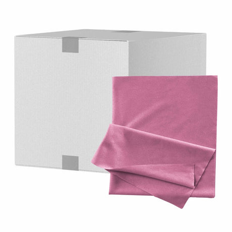 Filsain Mikrofasertuch ELEGANCE, Premium Matrixfaser 1 Karton = 20 Beutel à 10 Stück, rot