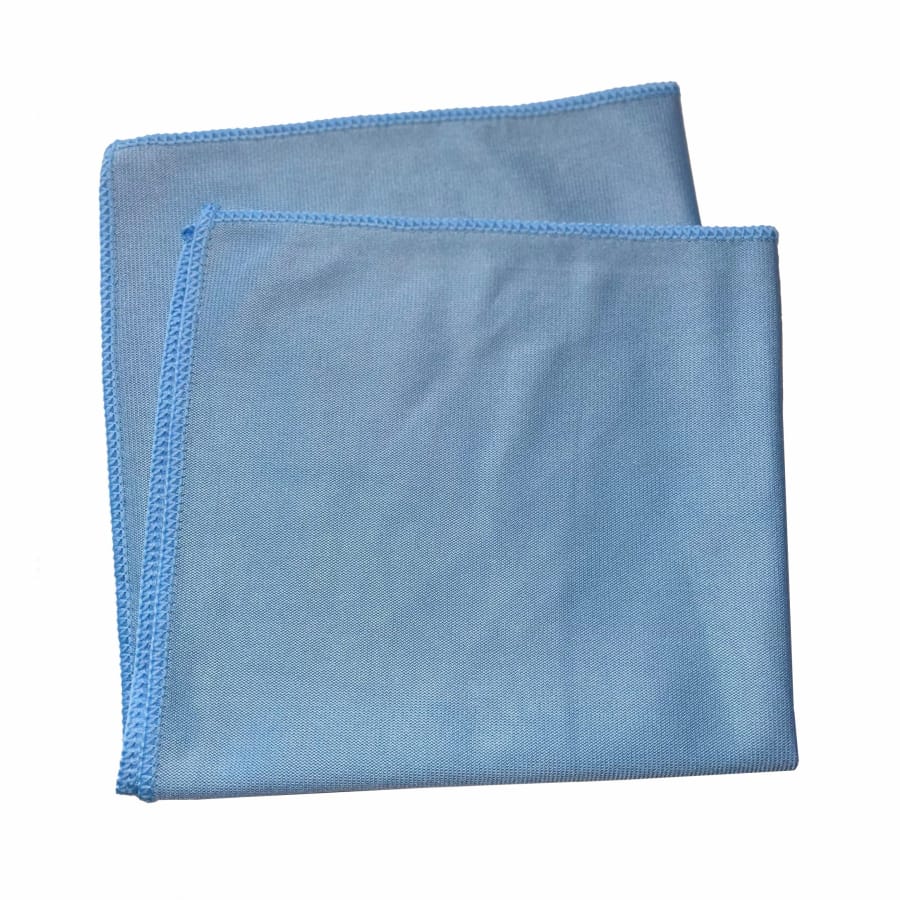 FINE-LINE Microfaser Glastuch blau