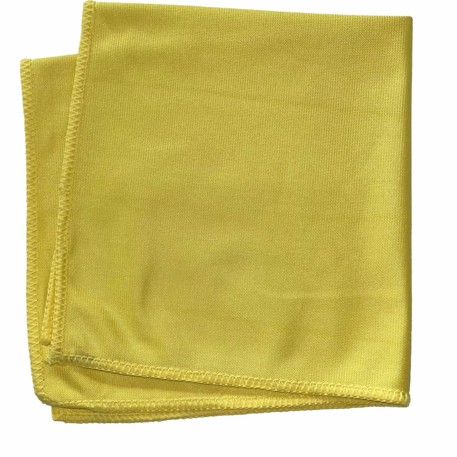 FINE-LINE Microfaser Glastuch gelb