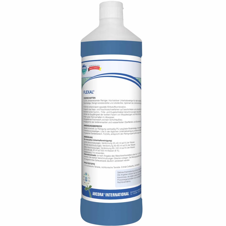 FLEXAL kraftvoller Allzweckreiniger 1 Liter Flasche