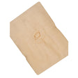 floorstar Gazetuch aus Baumwolle, natur, mit Innenloch