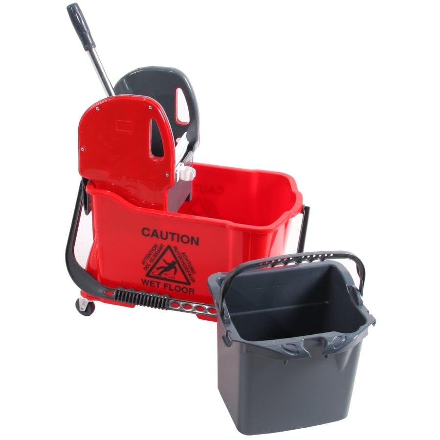 floorstar Kunststoff-Bucket KB 25 Plus mit herausgenommenem Schmutzwassereimer
