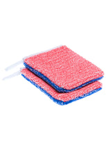 floorstar Microfaserhandschuh Abrax mit roter und blauer Seite