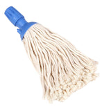 floorstar Minimopp 250 g aus Baumwolle mit blauem Drehgewinde