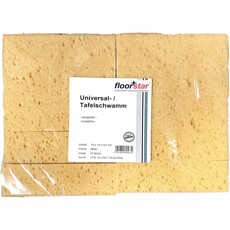 Verpackung floorstar Universal- und Tafelschwamm UTS 15