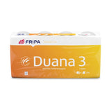 Fripa Duana Toilettenpapier, 3-lagig, hochweiß 1 Packung = 8 Rollen à 250 Blatt