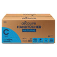 Fripa oecolife Papierhandtücher Natural, 1-lagig, C-Falz