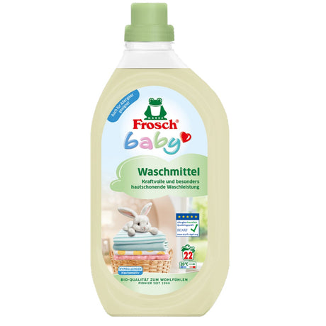 Frosch Baby Waschmittel, sanfte und kraftvolle Waschleistung