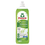 Frosch Limone Spülmittel, hohe Fettlösekraft 1 Karton (10 Flaschen × 750 ml)