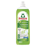 Frosch Limone Spülmittel, hohe Fettlösekraft 750 ml Flasche