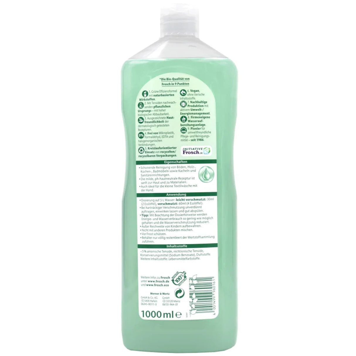 Frosch Neutralreiniger, pH-hautneutral