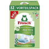 Frosch Sensitiv-Waschpulver, Aloe Vera, hypoallergen 432 kg, Packung 52 Waschladungen