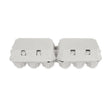Funny Eierschachteln, 2 x 6 Eier, weiß