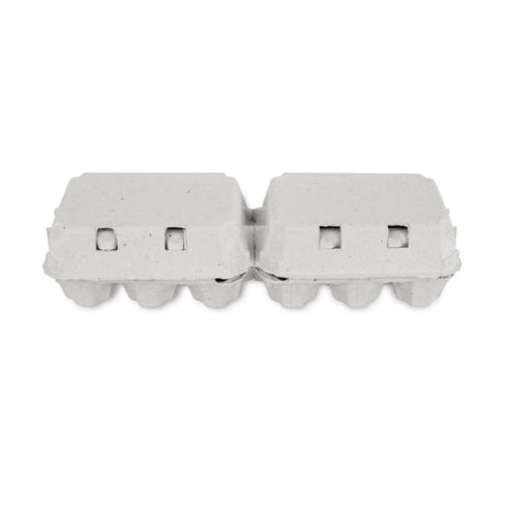 Funny Eierschachteln, 2 x 6 Eier, weiß