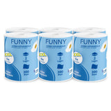Funny Jumbo Küchenrolle, 2-lagig, weiß 6 Rollen 300 Blatt