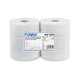 Funny Jumbo Toilettenpapier, 3-lagig, Ø 24 cm, hochweiß