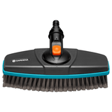 Gardena Cleansystem Waschbürste soft für Stiel, wasserführend