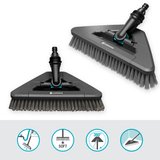 Gardena Cleansystem Waschbürste soft für Stiel, wasserführend