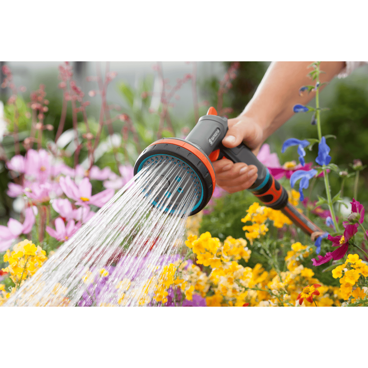 Gardena Comfort Multibrause, 5 Sprühbilder