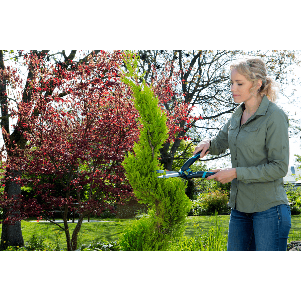 Gardena Heckenschere PrecisionCut für den Formschnitt