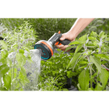 Gardena Premium Multibrause aus Metall, 5 Sprühbilder