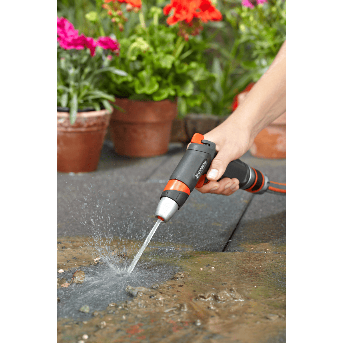 Gardena Premium Reinigungsspritze aus Metall