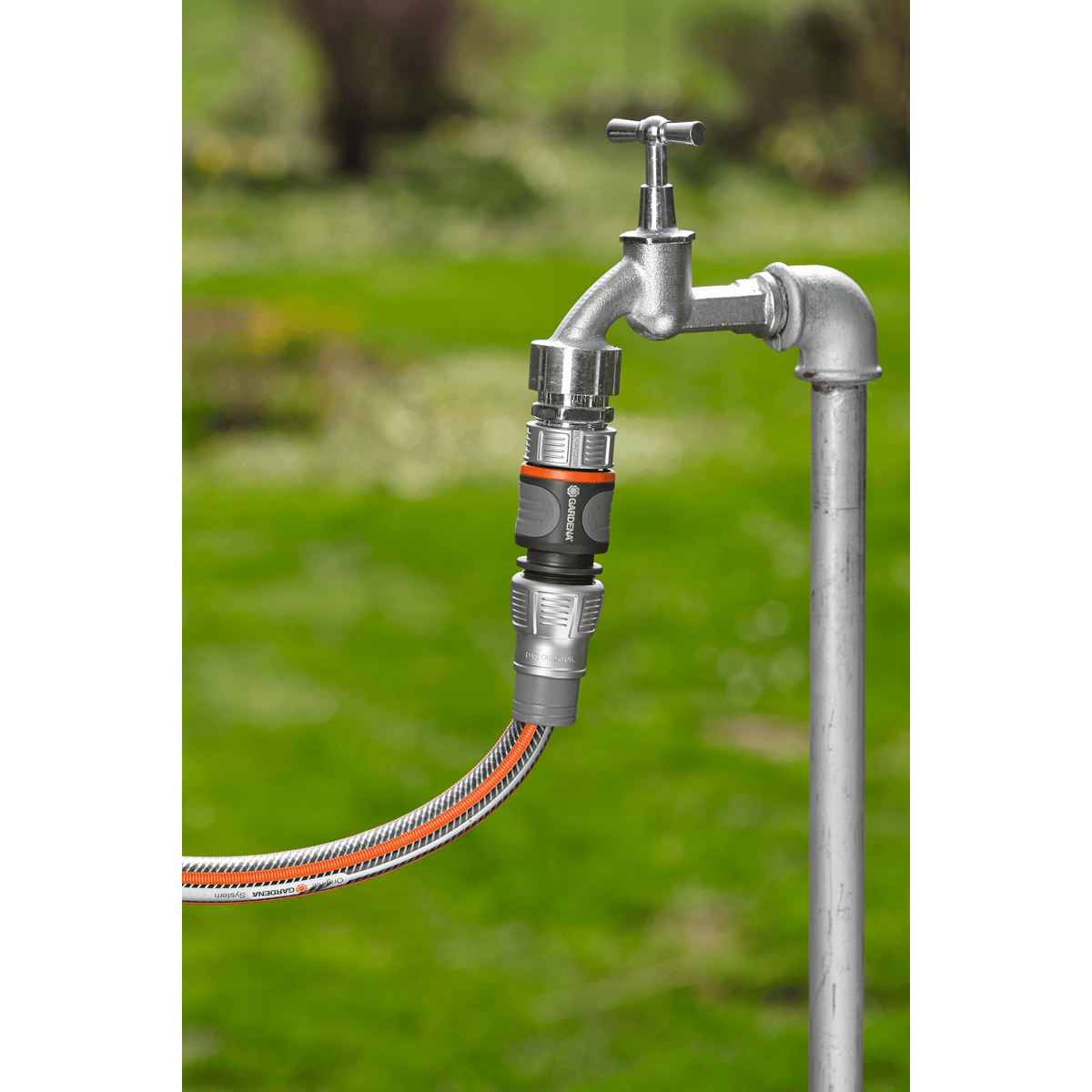Gardena Premium Schlauchverbinder aus Metall