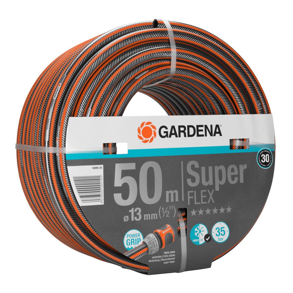 Gardena Premium SuperFLEX Schlauch 13 mm, 50 m