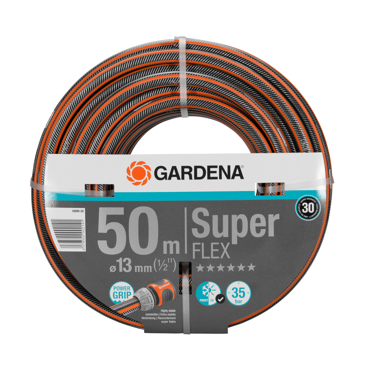 Gardena Premium SuperFLEX Schlauch 13 mm, 50 m