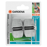 Gardena Reparator für Gartenschläuche 13 mm (1/2") – 15 mm (5/8"), 2er-Satz