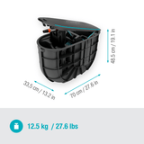 Gardena Undercover Schlauchbox RollUp M mit 20 m Schlauch