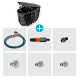 Gardena Undercover Schlauchbox RollUp M mit 20 m Schlauch