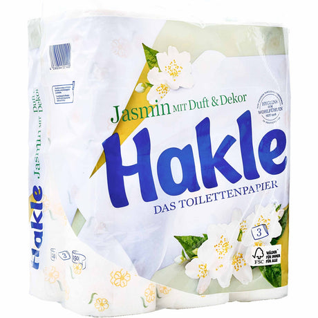 Hakle Jasmin Toilettenpapier 3-lagig mit Duft