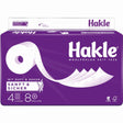 Hakle Sanft Sicher Toilettenpapier 4-lagig weich saugfähig 1 Packung = 8 Rollen zu je 130 Blatt
